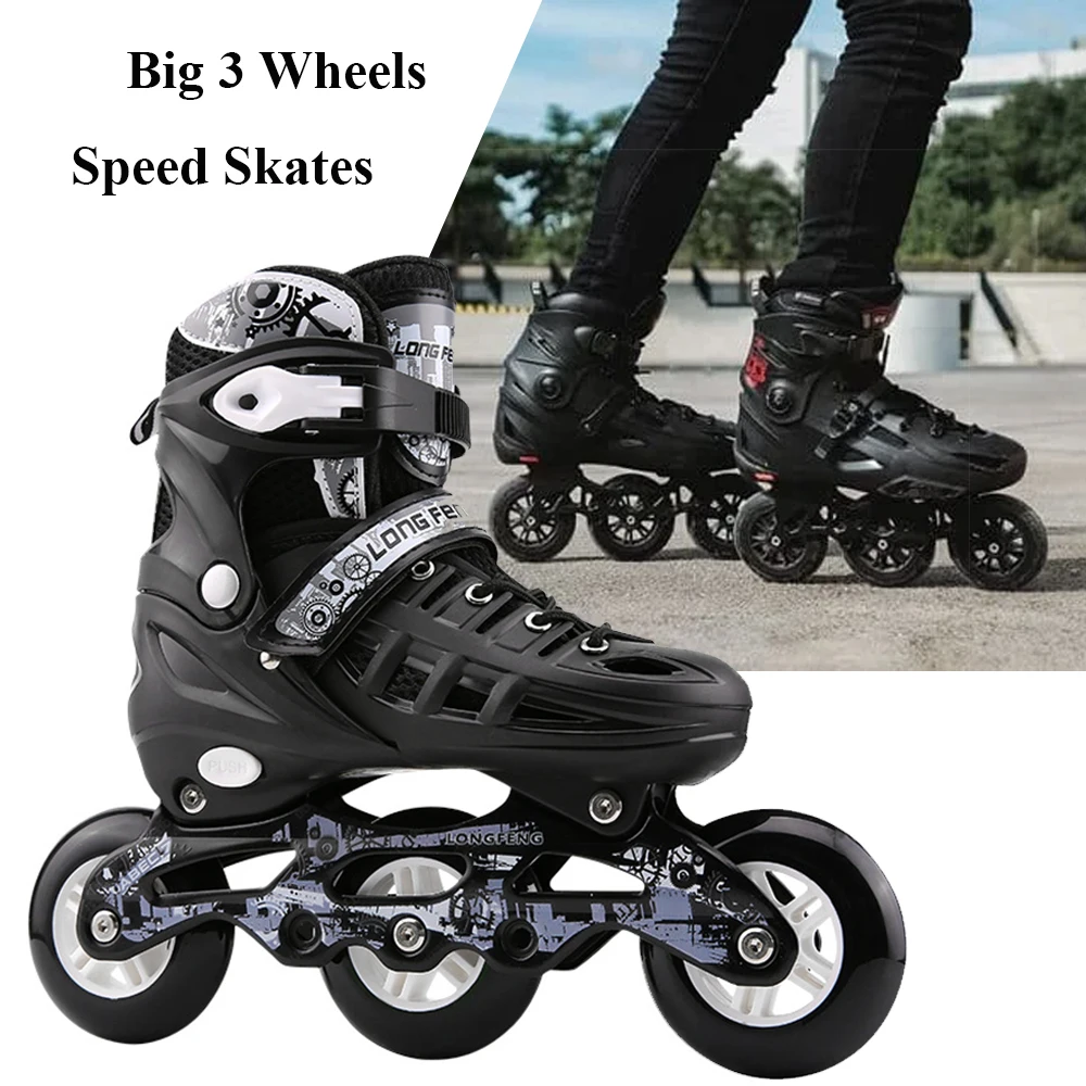 Sapatos-de-skate-profissional-para-adultos-3-rodas-patins-inline ...