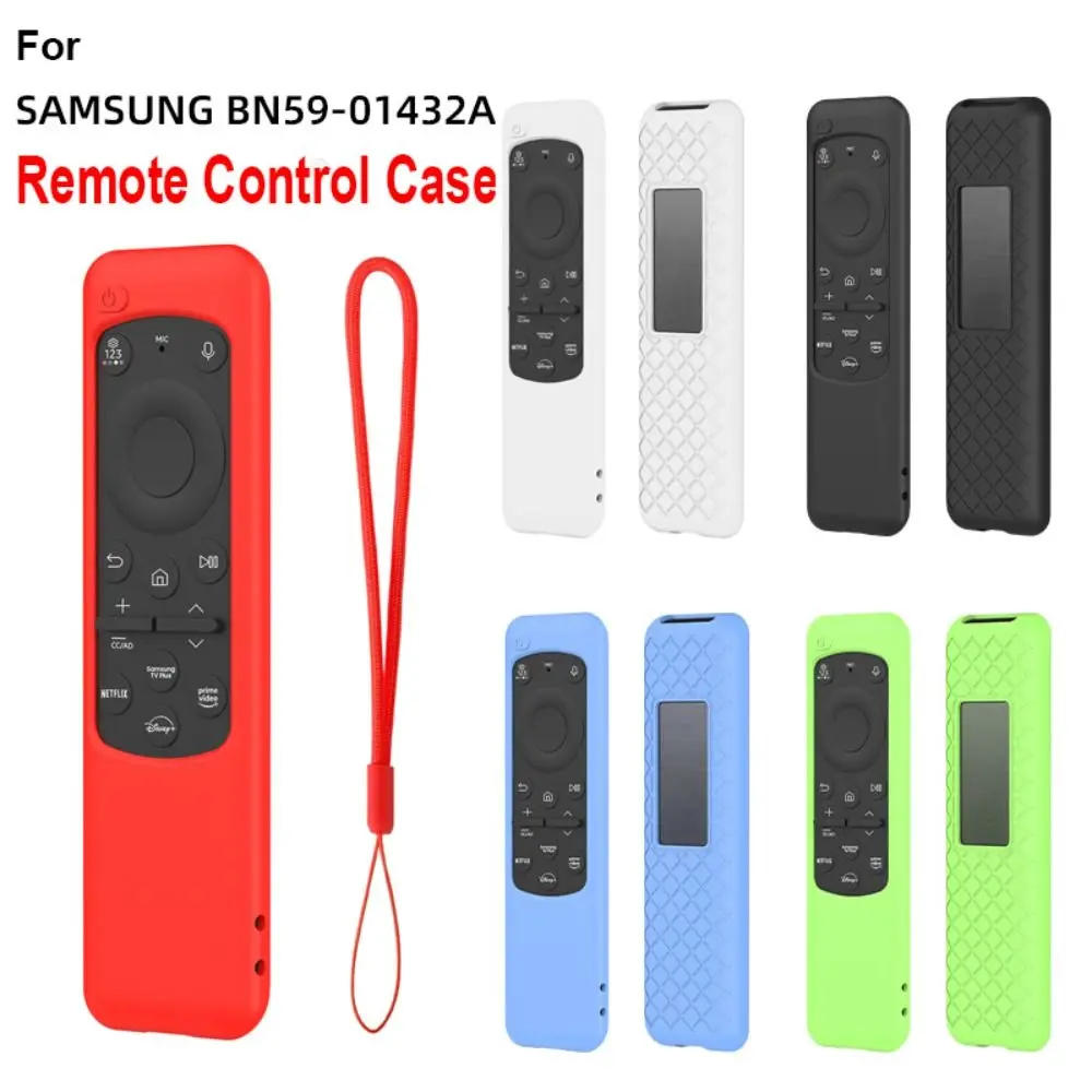 Silicone Protective Case for Samsung BN59-01432A Remote Control Cover Washable, Silicone Remote Case, Silicone Remote Sleeve, Silicone Remote Cover, Silicone Case Protector, Remote Controller Cover