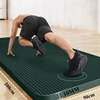 200cm X 90cm NBR Yoga Mats Anti-slip Sport Fitness Mat Blanket for Exercise Yoga and Pilates Gymnastics Mat Fitness Equipment