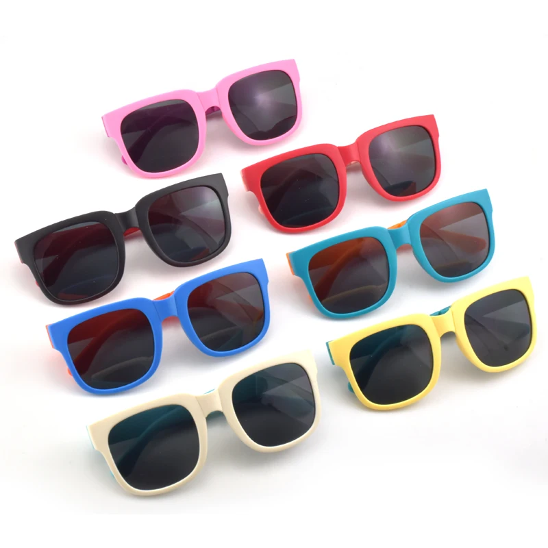 

DOISYER Fashion sheet square large frame children's glasses wholesale new style sun visor sunglasses for boys and girls