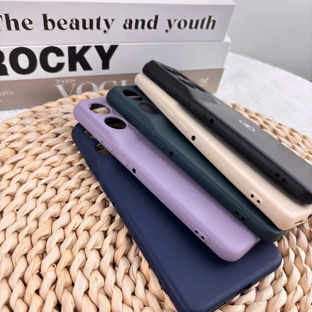 Matte TPU Soft Silicone Phone Case - Stylish and Durable Protection