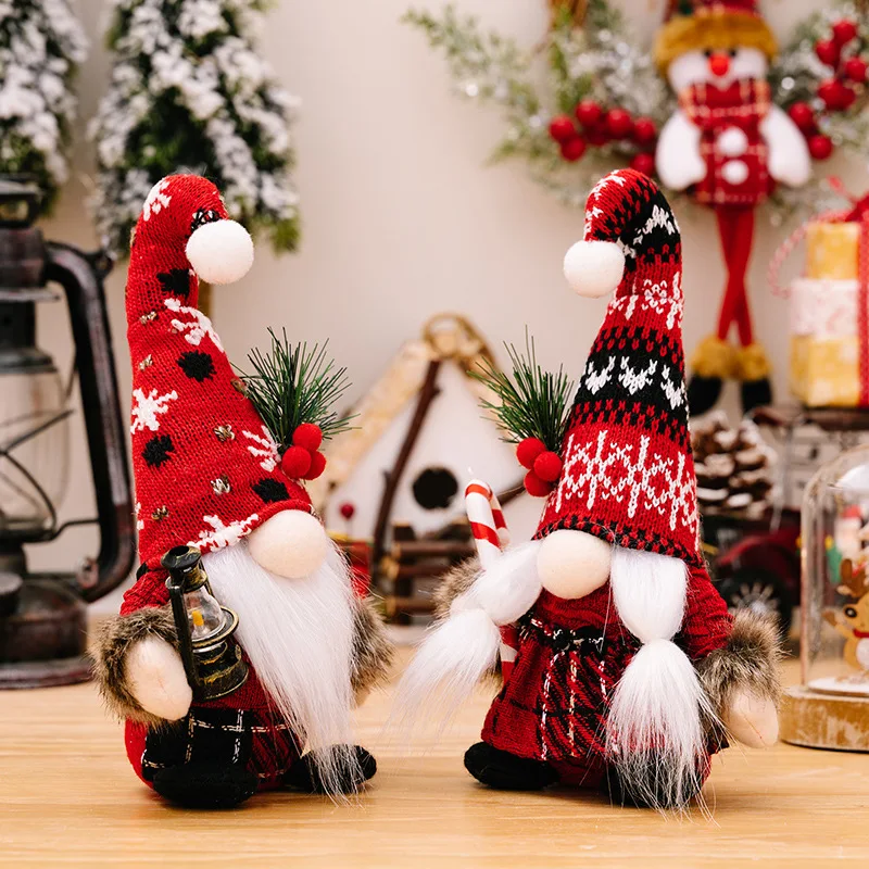 KAMACA Deko Plüsch Wichtel Weihnachtswichtel Kante Produktbild-Vorschau 5