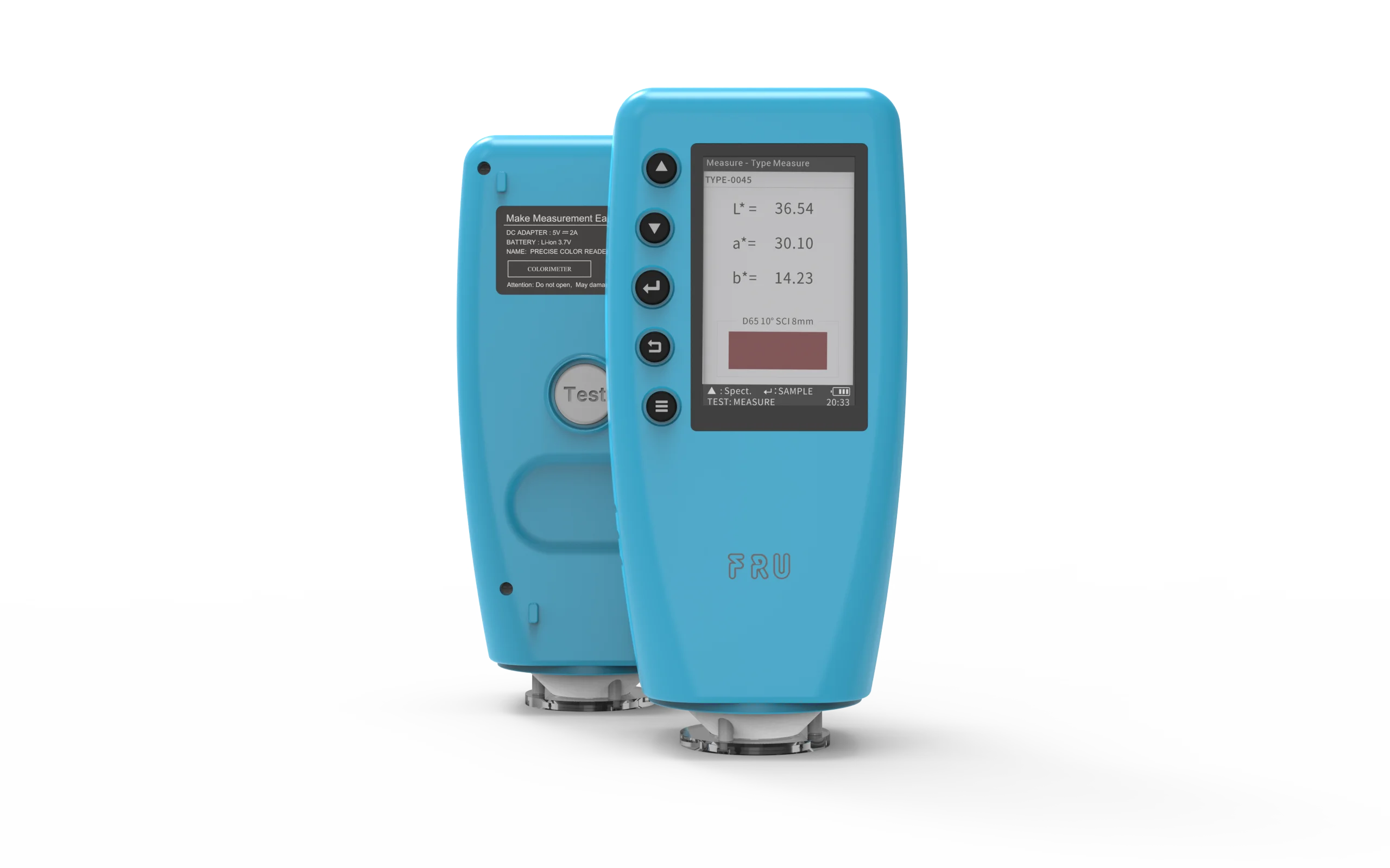 High Quality Portable Accurate Colorimeter WR18 Color MeterSwitchable Caliber wi