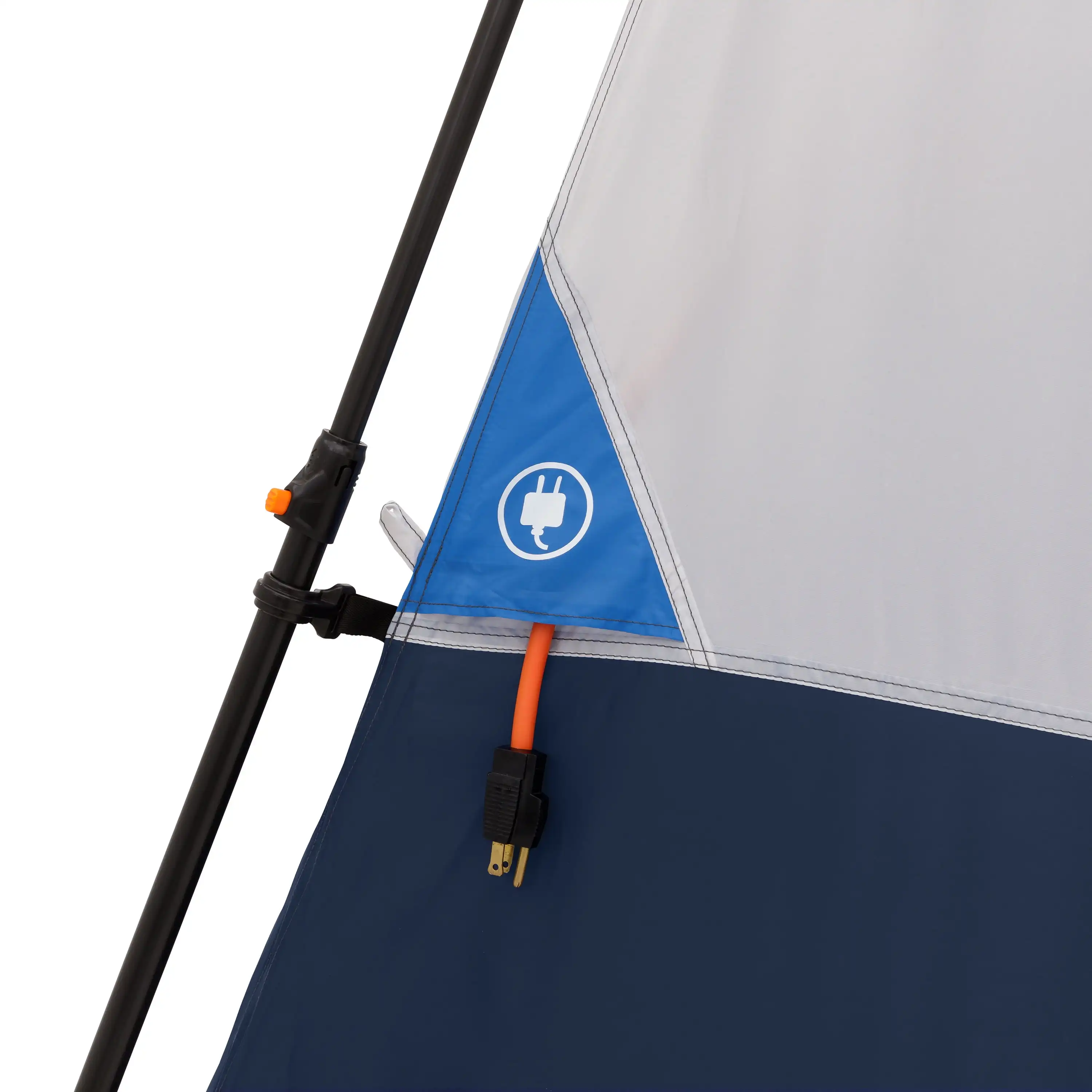 10’ x 9' 6-Person Instant Cabin Tent with LED Lighted Hub 2