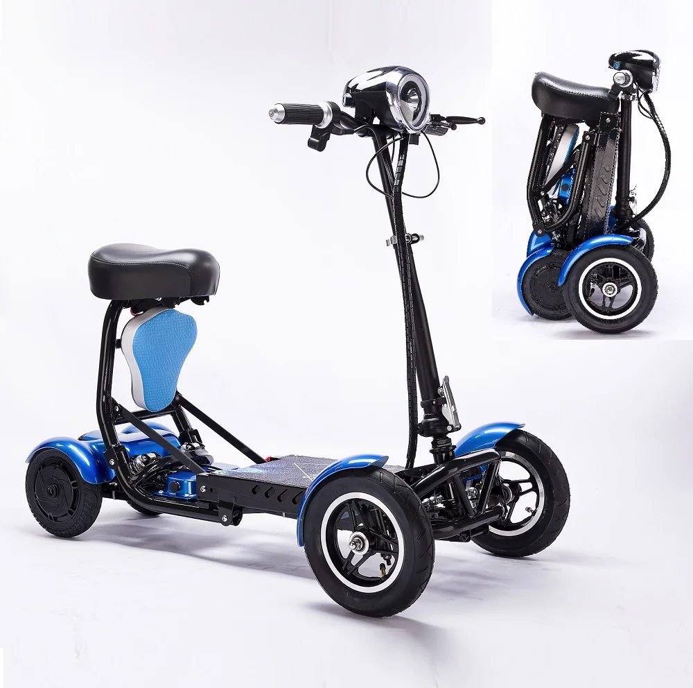 Ireland Four Wheel Duel Motor Golf Cart Scooter Electric Adult Mobility With Removable Battery