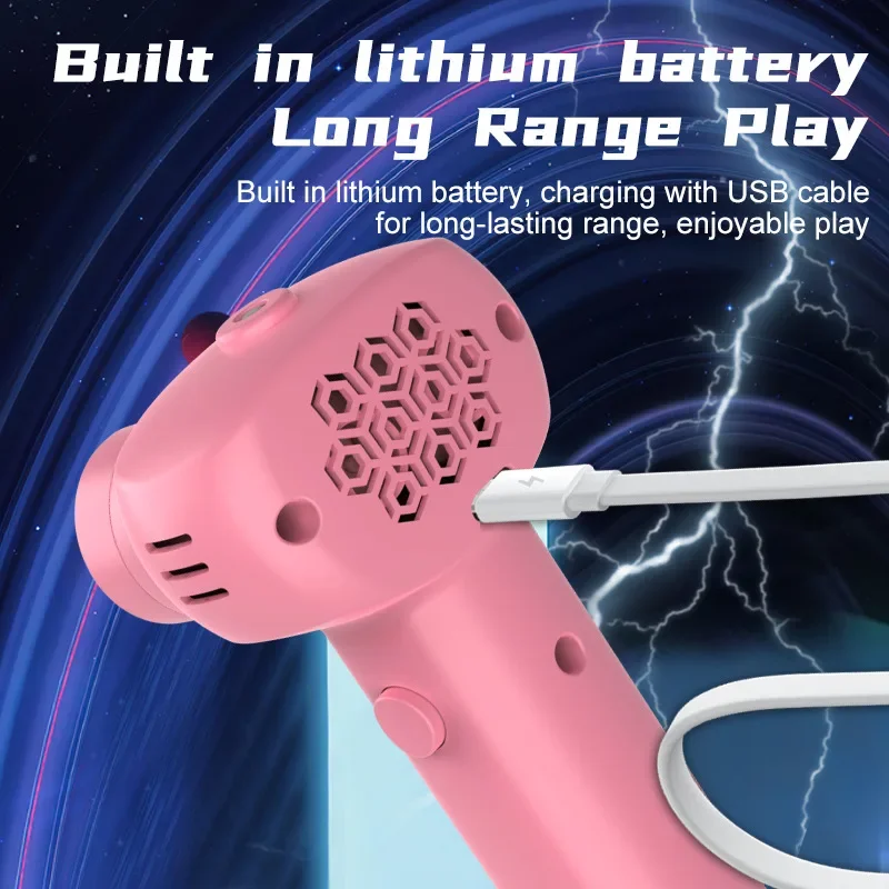 Light Toy String Glow in The Dark String Rope Launcher Luminous Portable Handheld Stress Relief Toy for Kids Party Gift