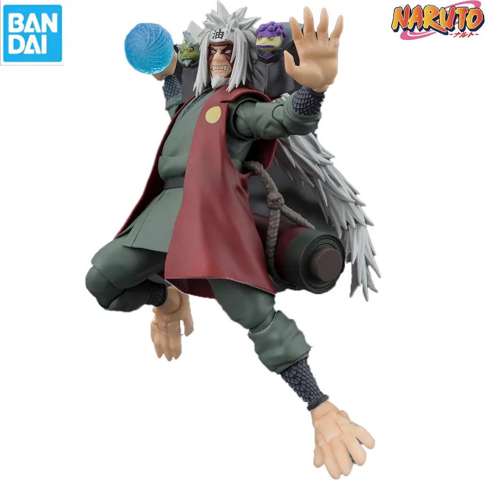 オリジナルバンダイナルト疾風伝自来也 SHF アニメフィギュア PVC