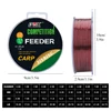 300M Super Strong Carp Fishing Line Wine Red Monofilament Nylon Line Feeder Fishing Accessories 0.14mm-0.50mm 15.35LB-44.75LB 2