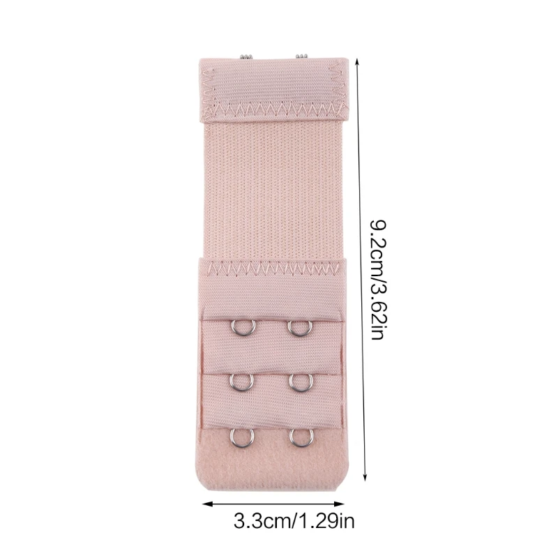 Bra Extender Buckle Women 2 Hook Elastic Underwear Extension Strap Clip Expander