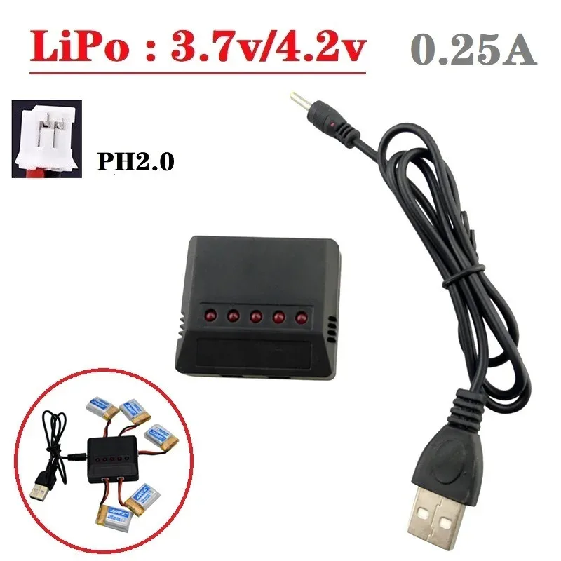 Batterie Drone avec Chargeur - Lot de 1 à 10 Piles