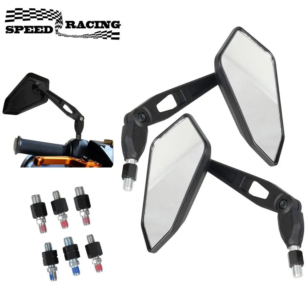 Specchietti Retrovisori Per Moto Yamaha YZF - Nero, Per Modelli R1, R6, R3 E Altri - Foto 2