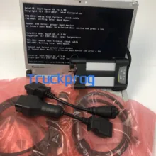 

Truck Excavator diagnostic tool for Volvo VOCOM II 88894000+APCI PTT 2.7 tech tool for Volvo heavy duty Truck+CF C2 Laptop