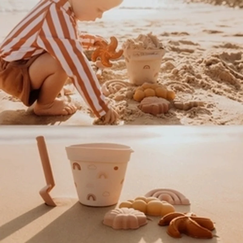 

Children's Beach Toy Handy Bucket Play Sand Digging Shovel Shower Bucket Digging Sand Play Snow Shovel Children's Vacation Tools