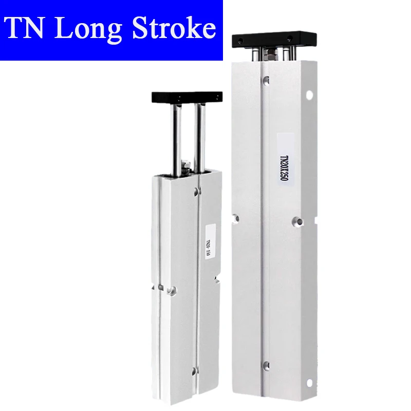 Cilindro Pneumatico Heschen TN16-125 - Doppio Effetto, Foro 16mm, Corsa 125mm Con Magnete - Foto 6