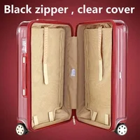Clear Cover For Rimowa Essential with Zipper High Quality Suitcase Protector Customized Luggage Covers for 20"22"26"28"30"33" 2