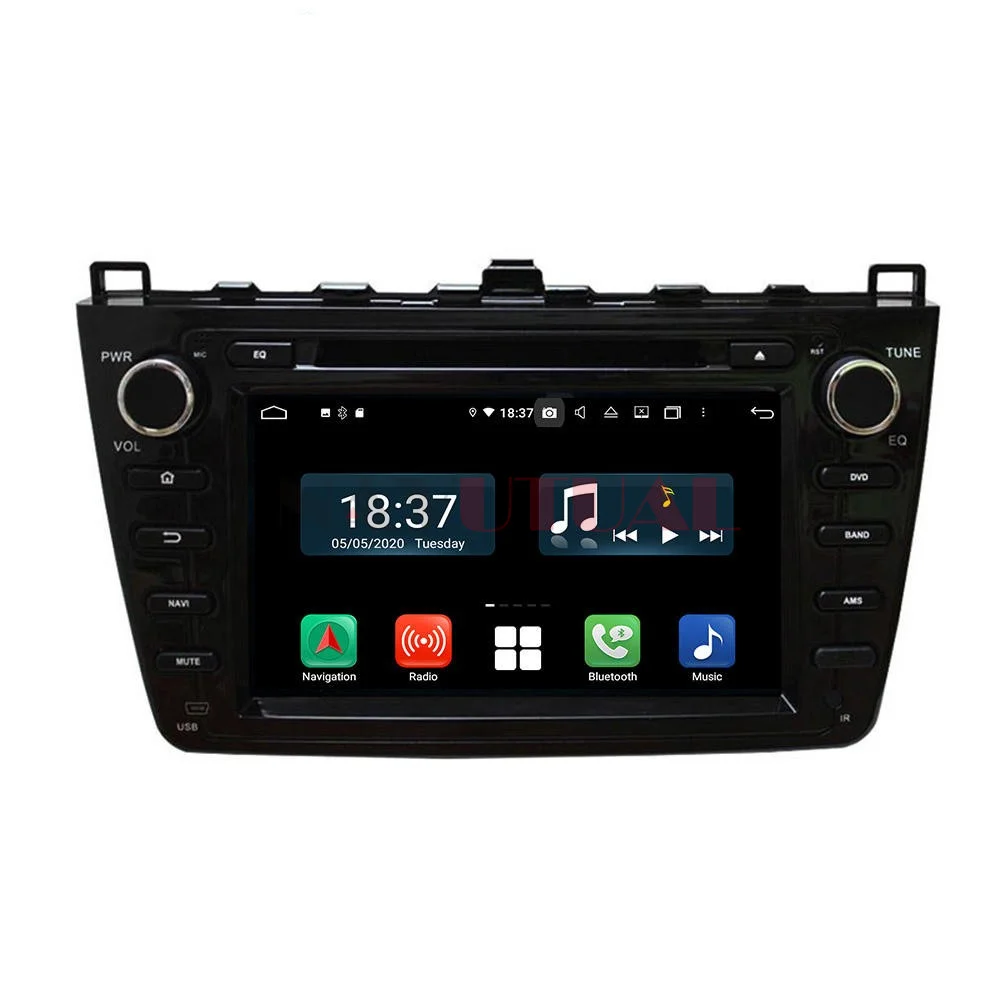 

Автомагнитола на Android 11 для Mazda 6 Ruiyi /Ultra 2008-2012 с Gps-навигацией и мультимедийным проигрывателем, автомагнитола с сенсорным экраном для Carplay