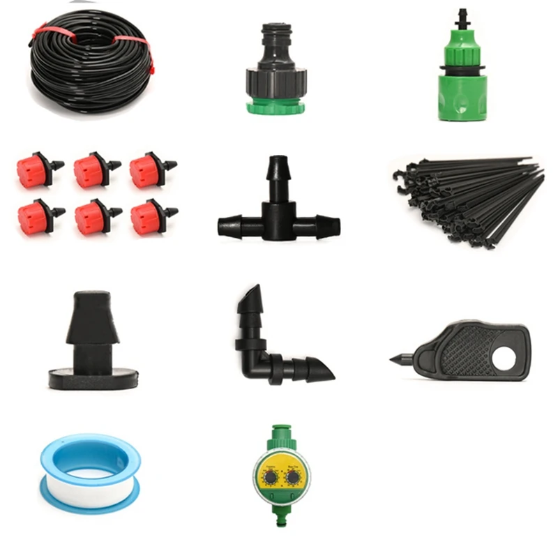 

1 Set Of Watering System With Dripper Accessories For Irrigation Watering Device Water Plant Automatic