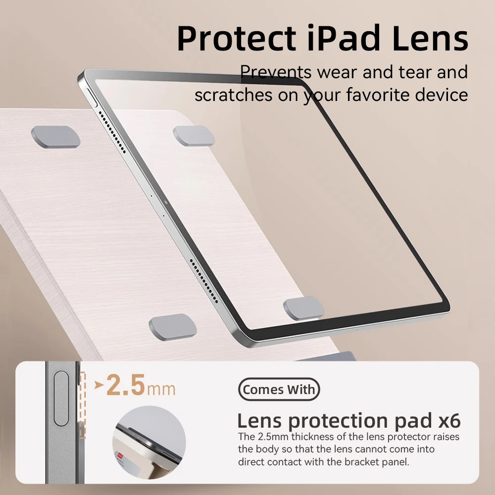 Adjustable Multi-Device Tablet and Laptop Stand with Book Holder Functionality