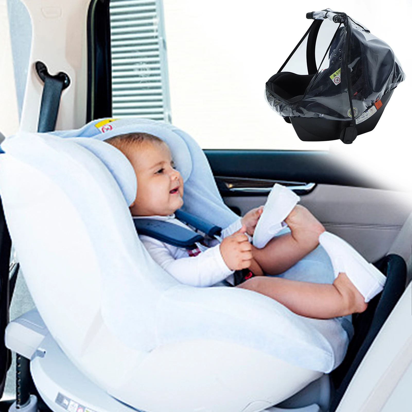 Rain Cover To Fit Baby Style Carseats 