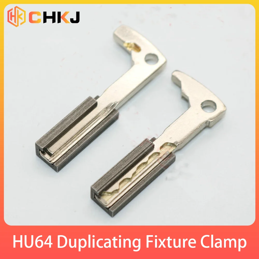 2PCS/Lot HU64 Duplicating Fixture Clamp Mercedes Benz Key Blank Key Cutting Machine Part Accessories duplicating fixture clamp