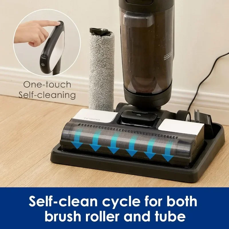 Tineco Floor ONE S3 Breeze Cordless Hardwood Floors Cleaner, Lightweight Wet Dry Vacuum Cleaners with Smart Control System 3