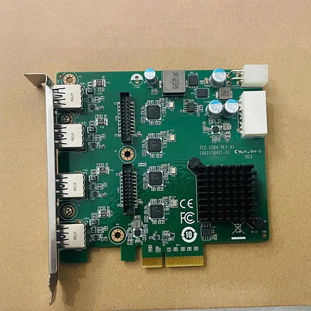 For ADVANTECHA PCE-USB4 REV.A1 PCE-USB4_8 Video Capture Card 6 For ADVANTECHA PCE-USB4 REV.A1 PCE-USB4_8 Video Capture Card - Image 4