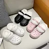 EVA Garden Shoes Female Plush Thick Bottom Increased Winter Outdoor Cotton Slippers Female Sponge Cake Anti-skid Slippers 2