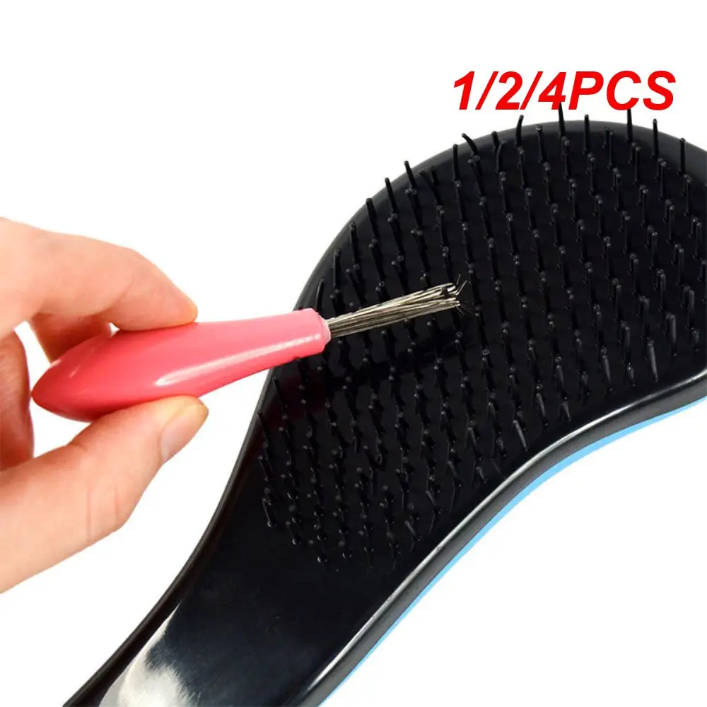 

1/2/4PCS Comb Hair Cleaning Brush Dirt Remover Household Travel Portable Comb Brush Cleaner Mini Remover Hair Cleaning Brush