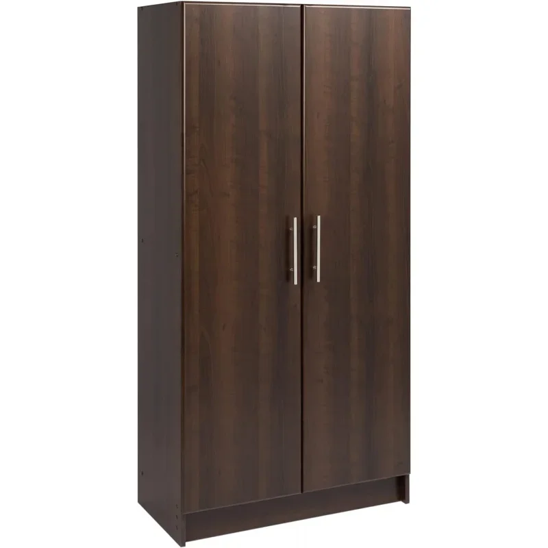 

Prepac Elite 32 "Storage Cabinet, Brown Storage Cabinet, Bathroom Cabinet, Pantry Cabinet with 3 Shelves 16" D x 32 "W x 65" H,