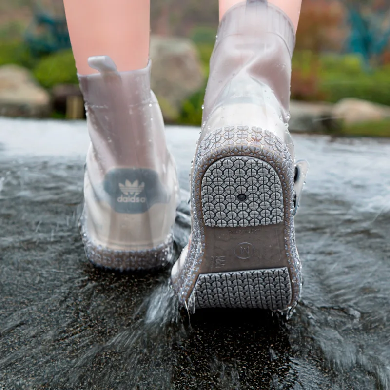 Protective rain Shoes Cover for Rainy Days anti -Slip-resistant Waterproof and Wear-resistant rain shoes boot shoe covers