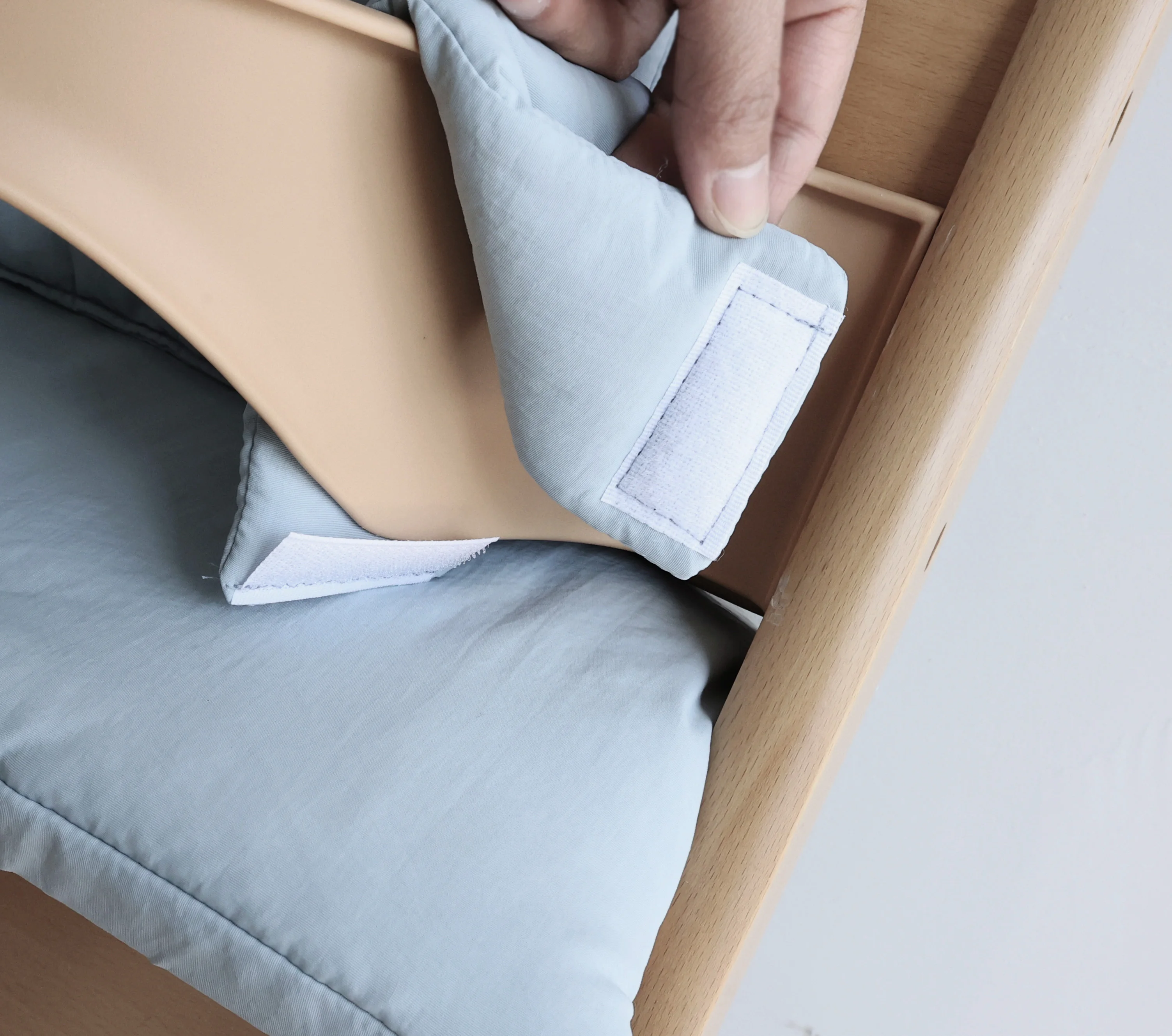 Nuovo cuscino per sedia da pranzo per bambini in tinta unita, cuscino traspirante per mangiare il bambino, accessori per cuscini per sedia per la crescita infantile per ristoranti e uso domestico - immagine 2