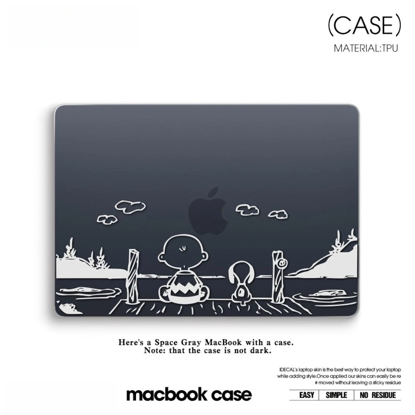 Creative Laptop Case For Macbook Air13.3 A2337 Pro13.3 A2338 Pro14 A2779 Air13.6 A3113 15.3 A3114 Transparent Hard Shell