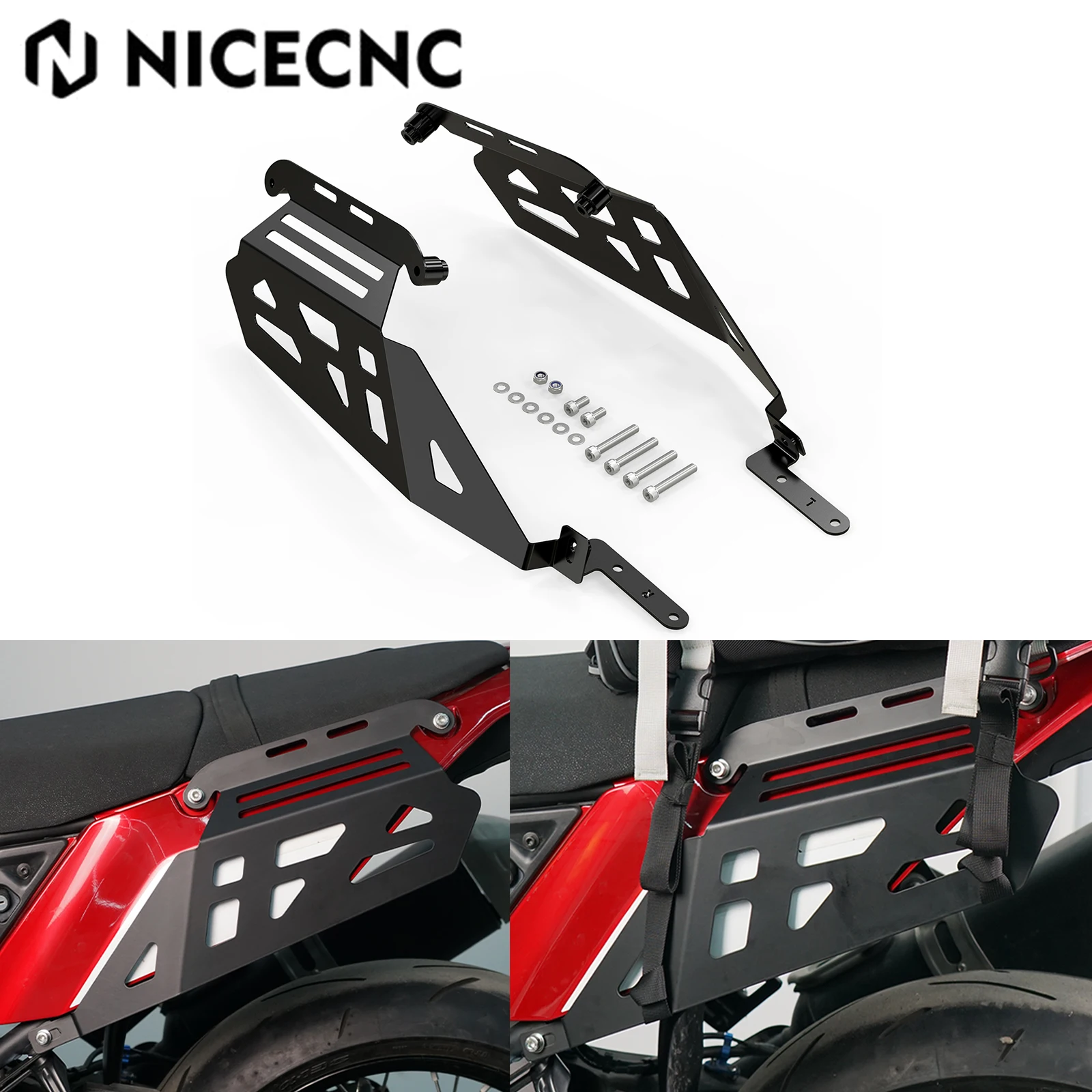 For Yamaha-Tenere700 XTZ700 XTZ07 Side Luggage Rack Saddlebag Support Bracket XTZ700 XTZ07