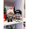 Baby clothes 10cm cotton doll clothes black and white forest set original attribute free handsome doll dressing 3