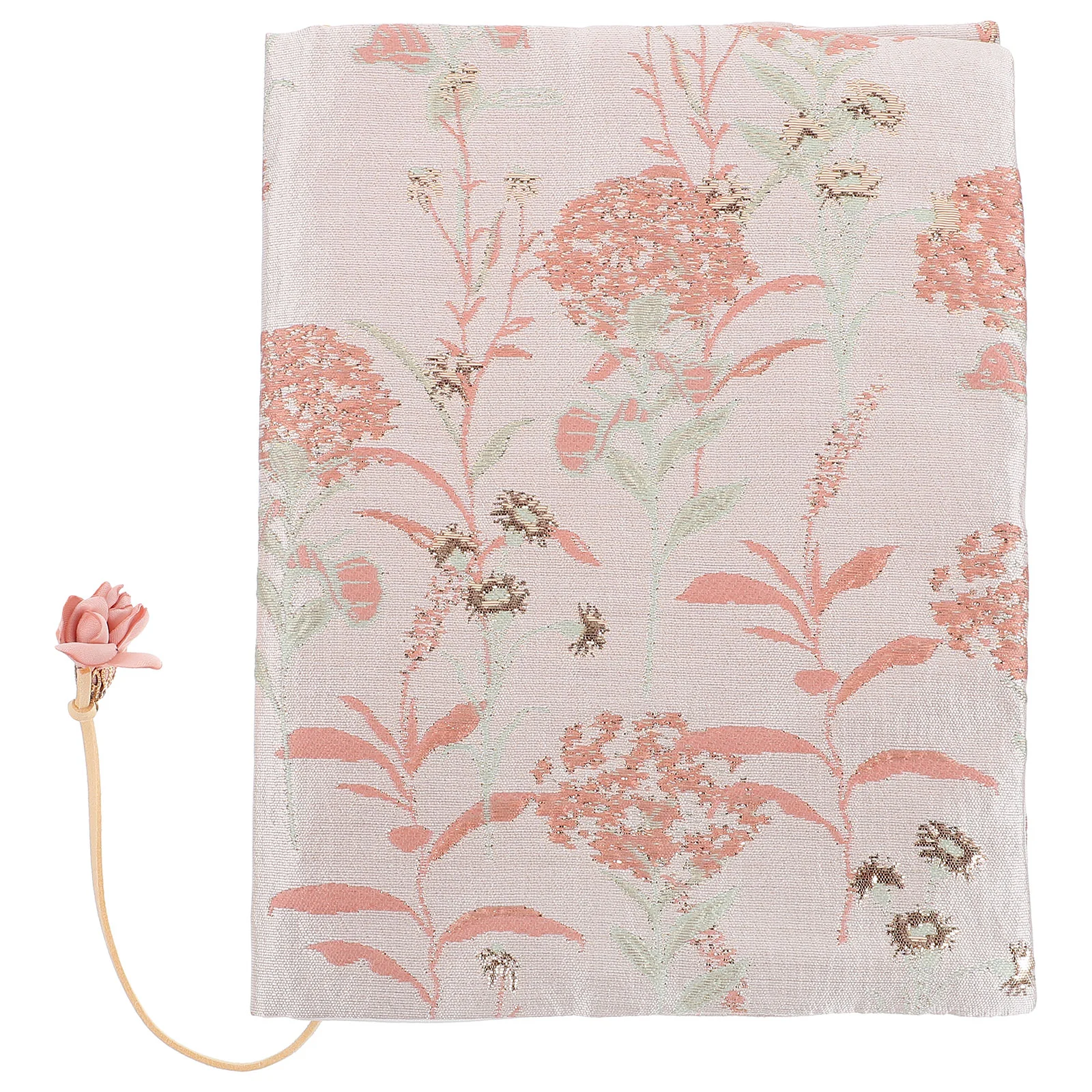 Fabric Book Cover Sleeve Pouches Cloth Notebooks Adjustable Decorative Stylish Protector for Protection