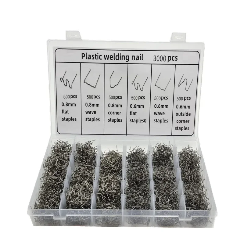 Hot Stapler & Plastic Welder Staples – Auto Repair Tools for Car Bumper & Wire Fixing