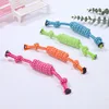 Pet Dog Toys for Large Small Dogs Toy Interactive Cotton Rope Mini Dog Toys Ball for Dogs Accessories Toothbrush Chew Puppy Toy 6