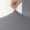 1PC Jacquard Stretch Ottoman Stool Cover Elastic Square Footstool Covers All-inclusive Durable Footrest Slipcovers Living Room 6