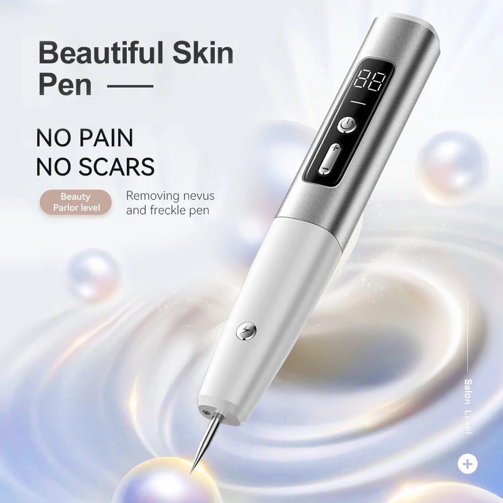 Laser Plasma Pen for Skin Tag Remover Freckle Black Dot Papilloma Warts Mole Pimples Tattoo Removal Laser Pen Beauty Care Tools