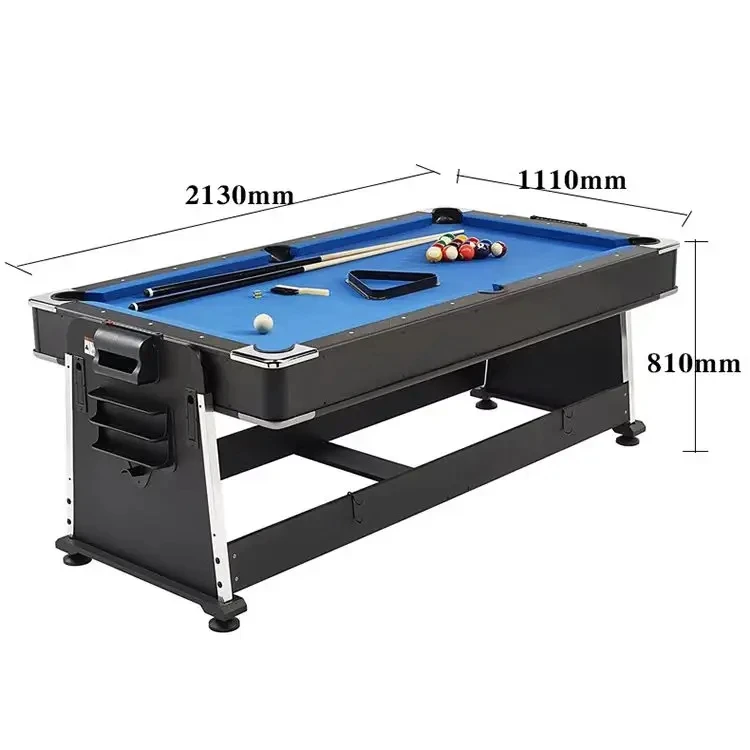 High Quality 4 1 Pool Table 8ft 9ft Multi-Functional Game Table Home Snooker 8ft 9ft 4 1 Pool Factory Plastic