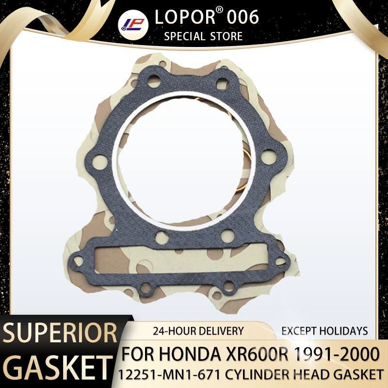Motorcycle Engine Cylinder Head Honda Xr 600 Engine Gaskets