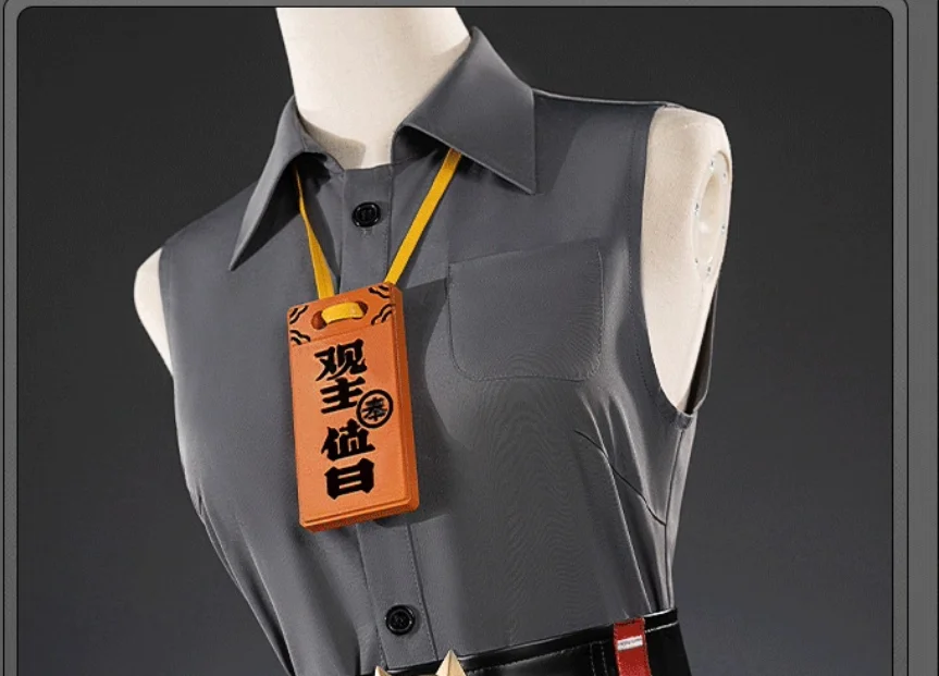 Zenless Zone Zero: Ju Fufu | Yellow Yunkui Summit Uniform Cosplay Costume Set 61 Zenless Zone Zero Yunli Yunkui Summit Uniform Cosplay Costume