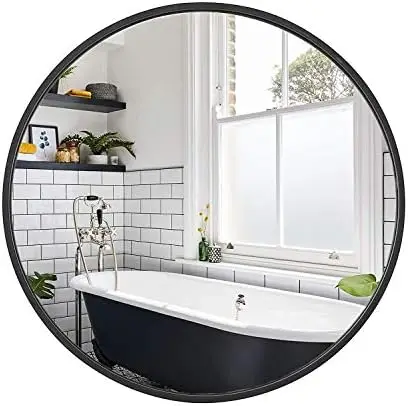 

Black Circle Mirrors for WALL Decor