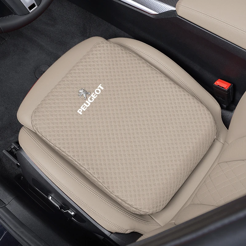 Breathable Ice Silk Car Seat Cushion for Peugeot Models S340e04fd04d24727bf59655c6b20cd06B