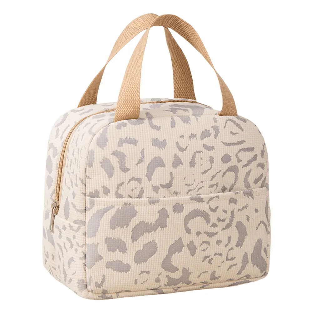 Insulated Lunch Bag Portable Lunch Bag with Aluminum Foil Insulated Bento Bag Multi-Function Large Capacity for Outdoor Travel