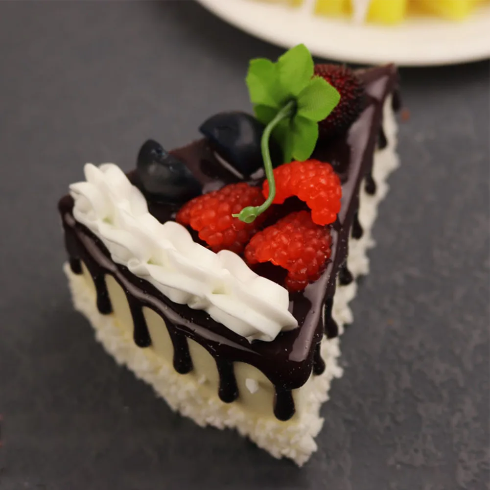 Artificial Fruit Cakes Simulation Cake Photography Props Dessert Shop Ornaments Home Kitchen Decoration Kids Toys food photography props kitchen food toys food model
