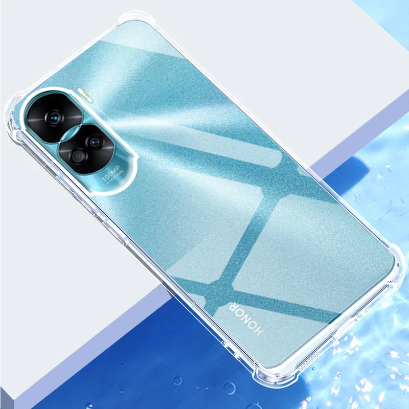Wousunly Compatibile con Cover Honor 90 Lite Silicone TPU Antiurto,Custodia Honor 90 Lite con Supporto Astronauta 3D Sottile Anti-Graffio Case (rosa