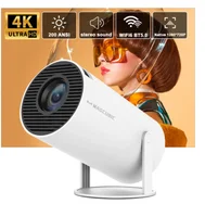 Transpeed Android 11Projector 1280*720P 4K Wifi6 200ANSI AllwinnerH713 180° flexible BT5.0 Home Cinema Outdoor portable Projetor 1