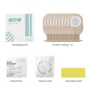 10-50pcs Drain valve One-piece System Colostomy Bags for Adults Disposable Colostomy Pouch Opening 20-65mm With Clip Closure 6