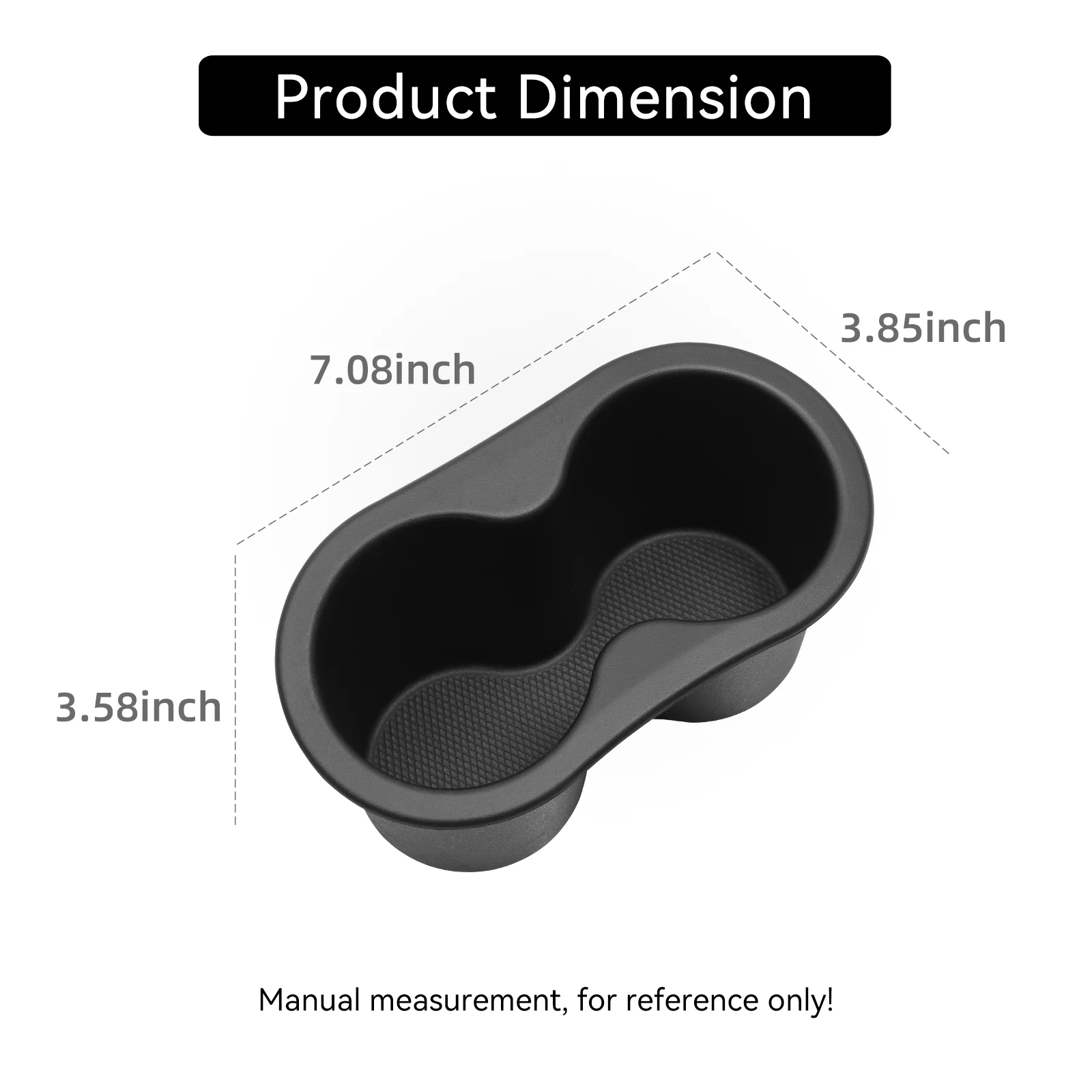 BYD Seal 05 DM-i 2025 센터 콘솔 컵홀더 수납함 차량 내부 음료 액세서리 블랙